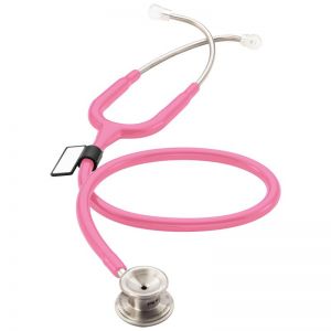 Pink MD One® Stethoscope for Pediatric Patients