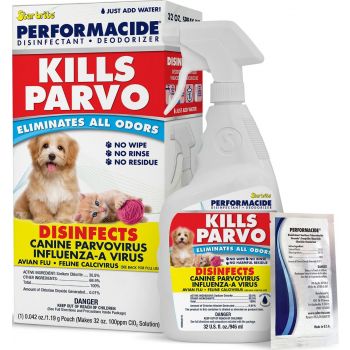 Performacide Kills Parvo Disinfectant & Deodorizer Kit